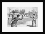 Ladies Lawn Tennis Tourney; Illustration by Anonymous