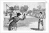 Ladies Lawn Tennis Tourney; Illustration by Anonymous