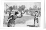 Ladies Lawn Tennis Tourney; Illustration by Anonymous