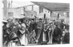 Drawing;Immigrants Landing/Castle Garden by Anonymous