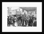 Drawing;Immigrants Landing/Castle Garden by Anonymous