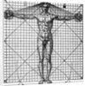 Diagram Of Man'S Proportions; On Graph by Anonymous