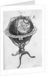 Globe On Stand 18Th Century Engraving by Anonymous