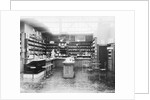 Soda Fountain in Drug Store by Anonymous