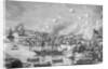 Engraving of the Bombardment of Canton by the English by Anonymous