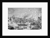 Engraving of the Bombardment of Canton by the English by Anonymous