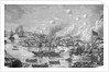 Engraving of the Bombardment of Canton by the English by Anonymous