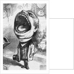 Mouthpiece Cartoon; Woodcut by Anonymous