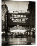 Warner Brothers Theatre Marquee by Anonymous