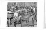 Cigarette Factory With Women Working by Anonymous
