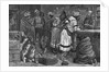 Sketch in a Hudson Bay Company Trading Store by Frederick Remington