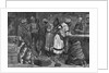 Sketch in a Hudson Bay Company Trading Store by Frederick Remington