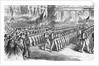 Troops Leaving New York;Civil War;Illust by Anonymous