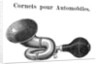 Engraving Of Automobile Horn by Anonymous