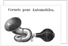Engraving Of Automobile Horn by Anonymous