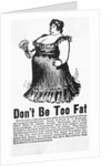 Don't Be Too Fat Kellogg Advertisement by Anonymous