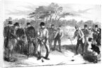 Golf Match; Engraving by Anonymous