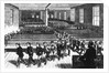 Engraving Of Fire Escape Drill by Anonymous