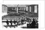 Engraving Of Fire Escape Drill by Anonymous