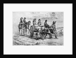 Drawing Of Southern Family by Anonymous
