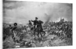 Wellington At the Battle Of Waterloo by Anonymous