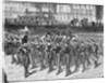 Military Band Marching In Front Capitol by Anonymous