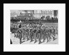 Military Band Marching In Front Capitol by Anonymous