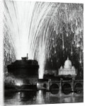 Fireworks over Sant'Angelo Bridge in Rome by Anonymous