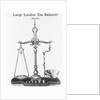 Antique Scale Used In Apothecary Shops by Anonymous