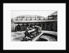 Round House With Train In Center by Anonymous