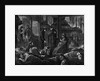 Woodcut of New York Slums: Underground Dwelling by Paul Frenzeny