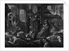Woodcut of New York Slums: Underground Dwelling by Paul Frenzeny