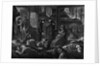 Woodcut of New York Slums: Underground Dwelling by Paul Frenzeny