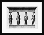 Caratids From Greek Temple by Anonymous