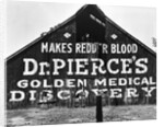 Patent Medicine Sign On A Barn by Anonymous