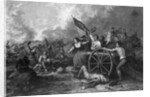 Molly Pitcher At The Battle Of Monmouth by Anonymous