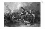 Molly Pitcher At The Battle Of Monmouth by Anonymous