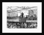Moody And Sankey In Revival Meeting by Anonymous