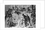 Scene In A Velocipede Riding School by Anonymous
