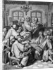 Martin Luther With Colleagues; Engraving by Anonymous