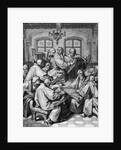 Martin Luther With Colleagues; Engraving by Anonymous