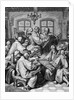 Martin Luther With Colleagues; Engraving by Anonymous