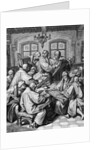 Martin Luther With Colleagues; Engraving by Anonymous
