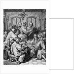 Martin Luther With Colleagues; Engraving by Anonymous