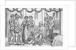 Rehearsal Of A Greek Comedy; Etching by Anonymous