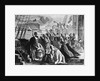 Women And Children Waving Goodbye by Anonymous