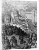 Second Assault of Jerusalem: The Crusaders Repulsed by Gustave Dore