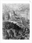 Second Assault of Jerusalem: The Crusaders Repulsed by Gustave Dore