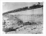 Passenger Train with Two Locomotives by Anonymous