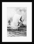 Illustration of the White Whale by A. Burnham Shute